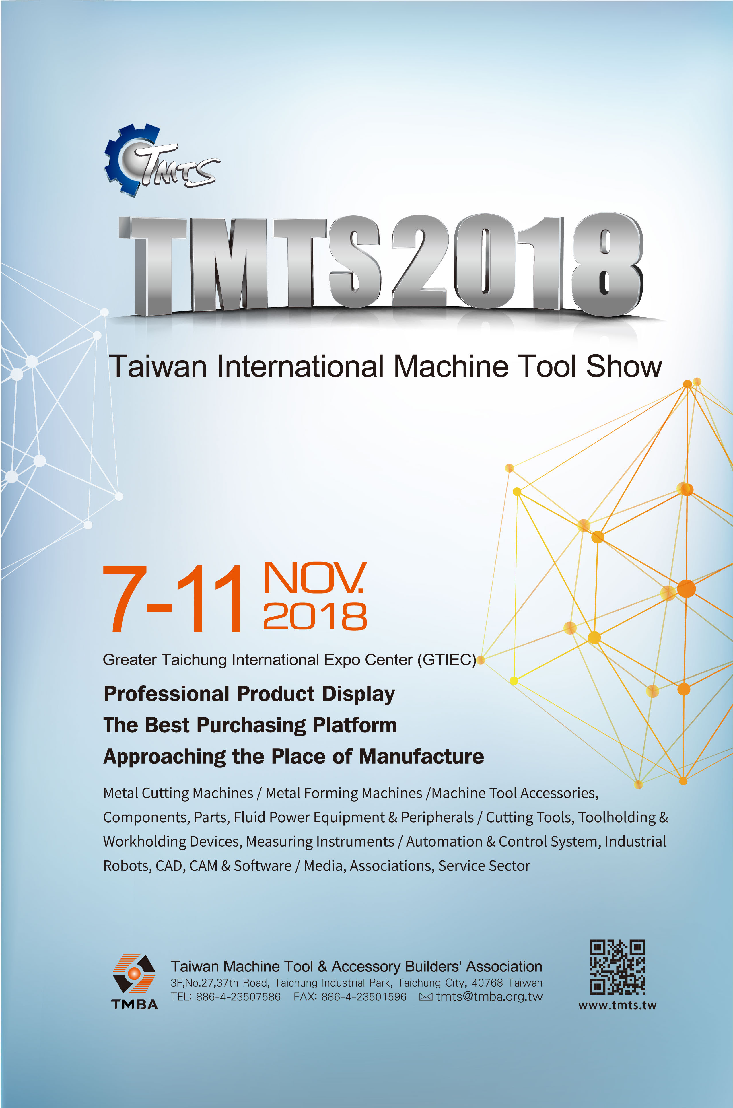 Come to visit more booths and more exhibitors in 2018 TMTS!