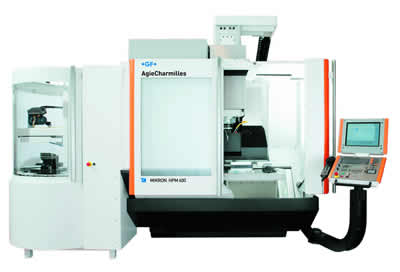 machining center, HPM 600 HD machining center, 3-axis machine